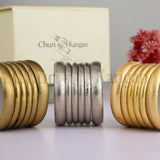 Matte Finish Bangles Set – (6-Pcs Set)