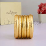 Matte Finish Bangles Set – (6-Pcs Set)