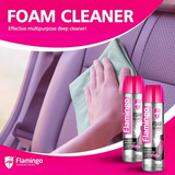 FLAMINGO Multi-Purpose Foam Leather & Engine Degreasering Cleaner