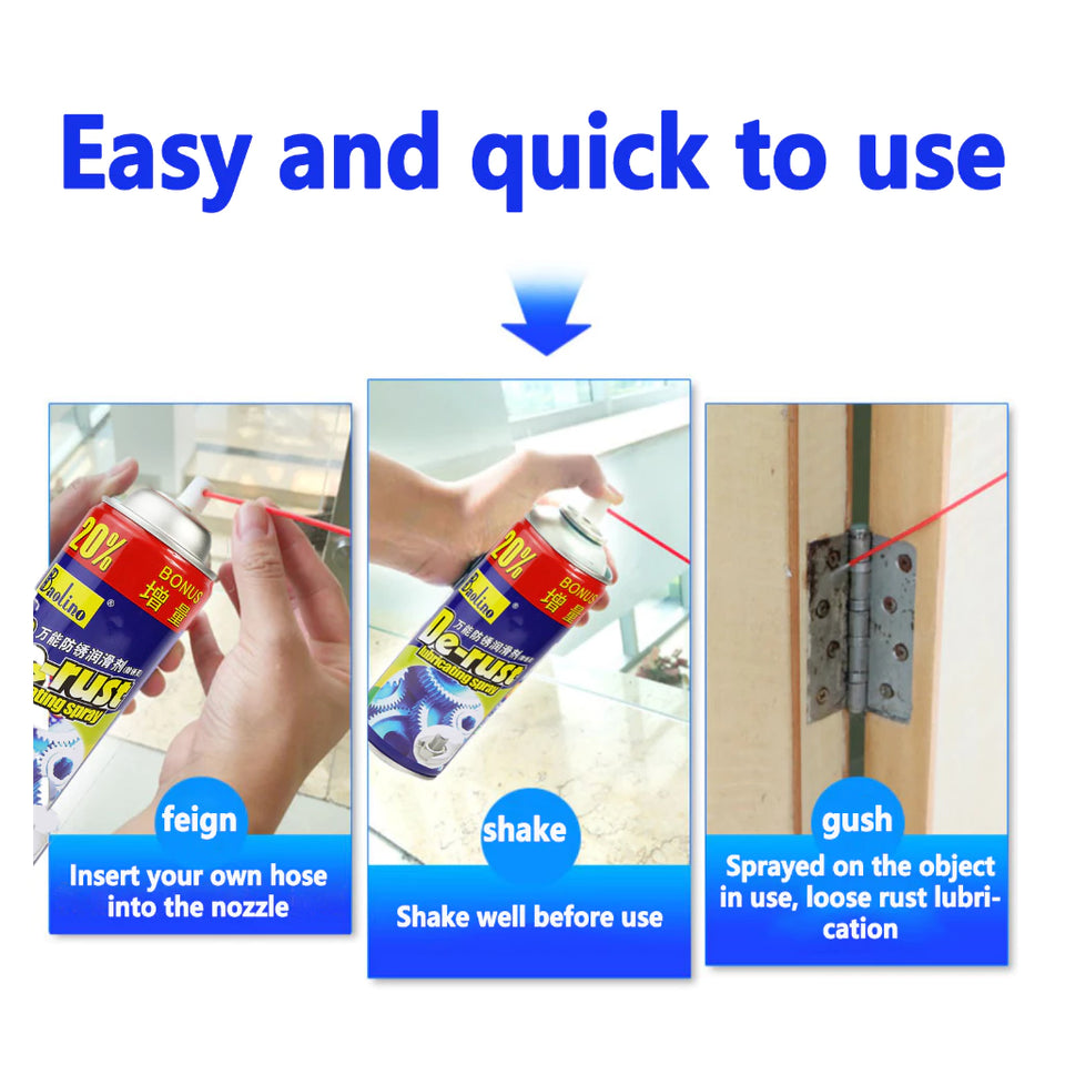 450ml Rust Remover For Metal Steel Rust Remover For Car Rust Remover Spray For Motorcycle