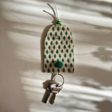 Jaswiichi: Green Leaf & Forest Design Bag