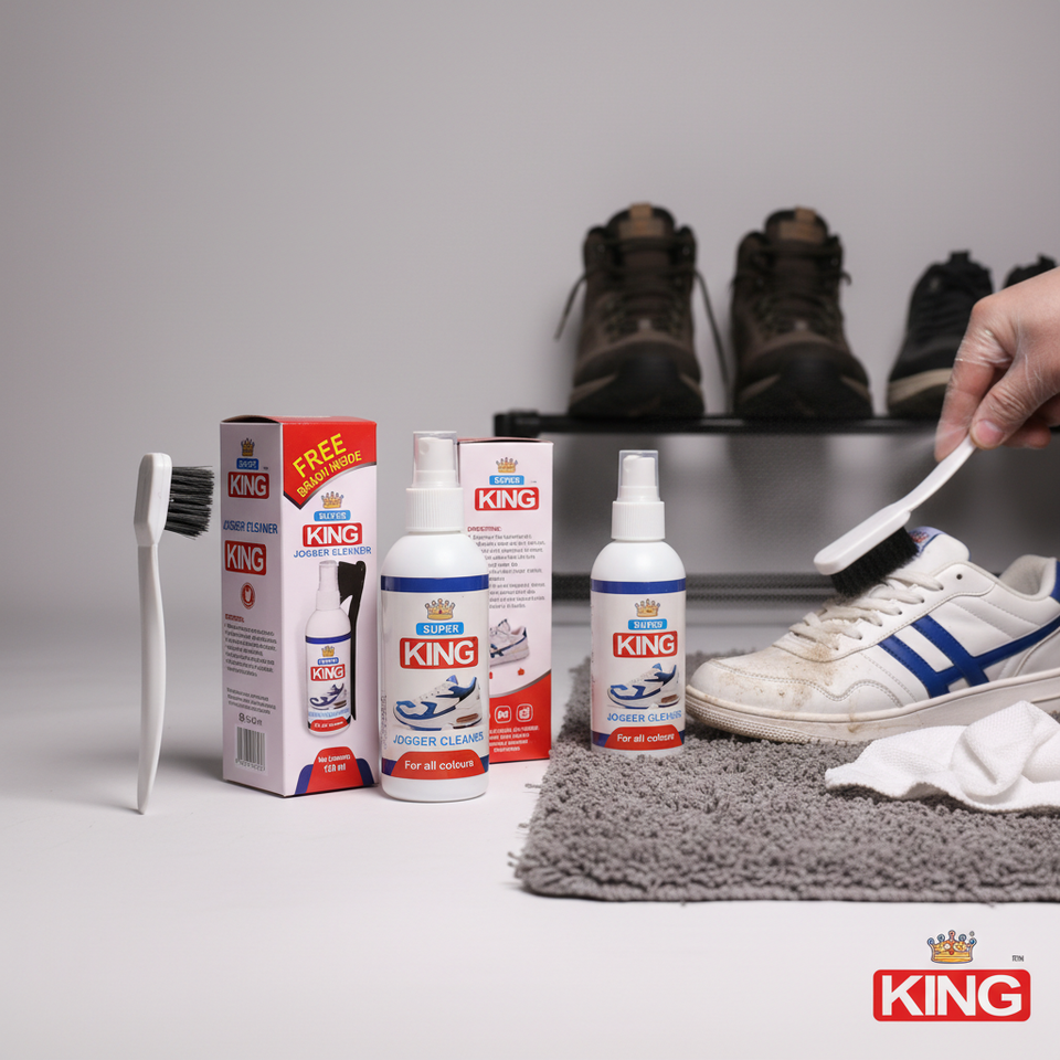 Super King Jogger Cleaner – Professional Instant Shine for All Colors