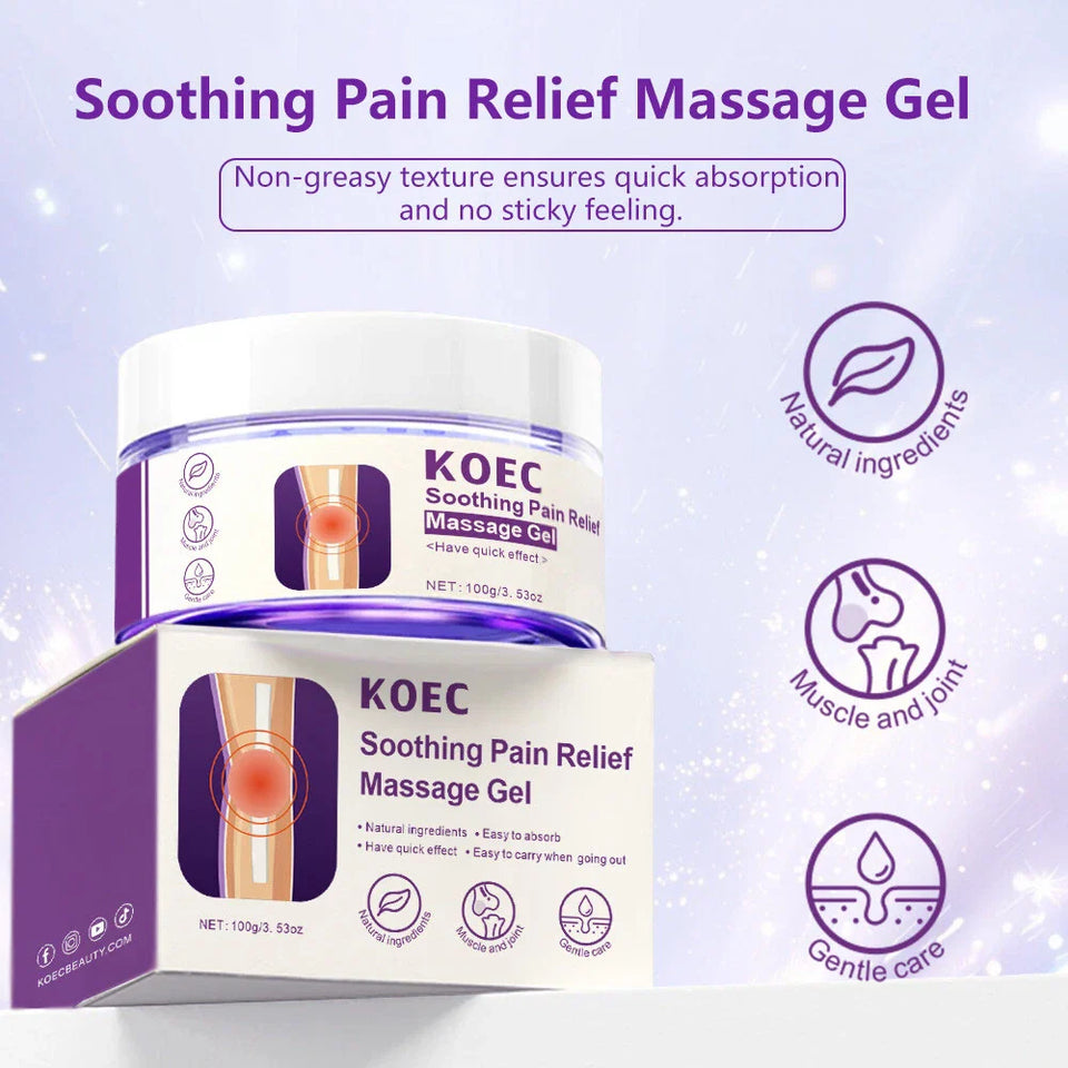 Joint & Muscle Soothing Pain Relief Massage Gel