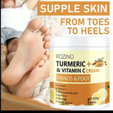 Rozino Turmeric & Vitamin C Hands And Foot Cream Woth Hyaluronic & Aloe Vera