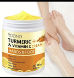 Rozino Turmeric & Vitamin C Hands And Foot Cream Woth Hyaluronic & Aloe Vera