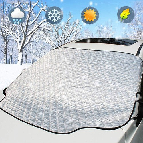Windshield Cover for Snow, Reflective Ice Removal Sunshade