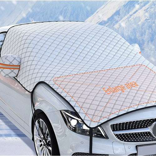Windshield Cover for Snow, Reflective Ice Removal Sunshade