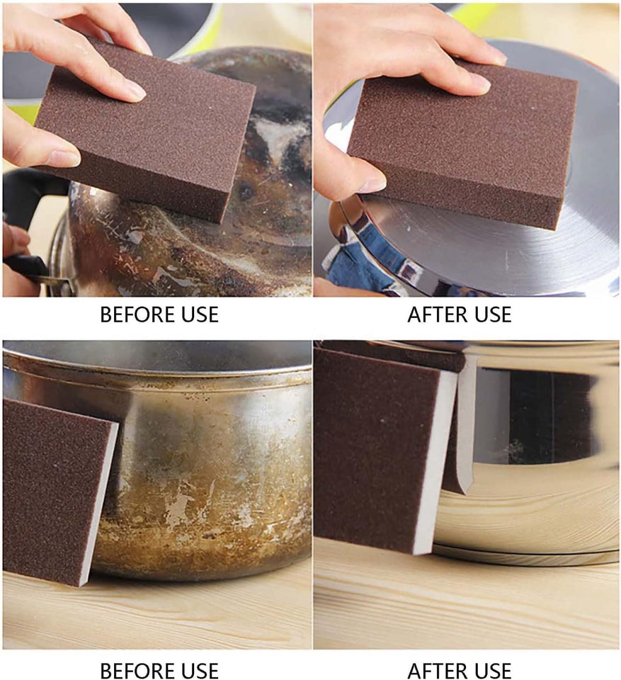 Reuseable Multipurpose Kitchen Rust Remover Sanding Sponge
