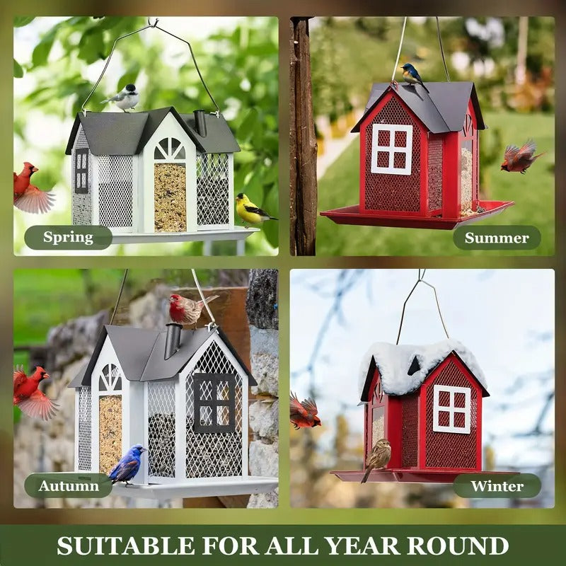 BIRD OUTDOOR FEEDER HOUSE